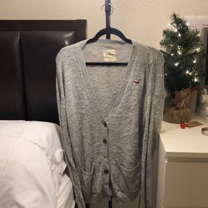 Gray Cardigan